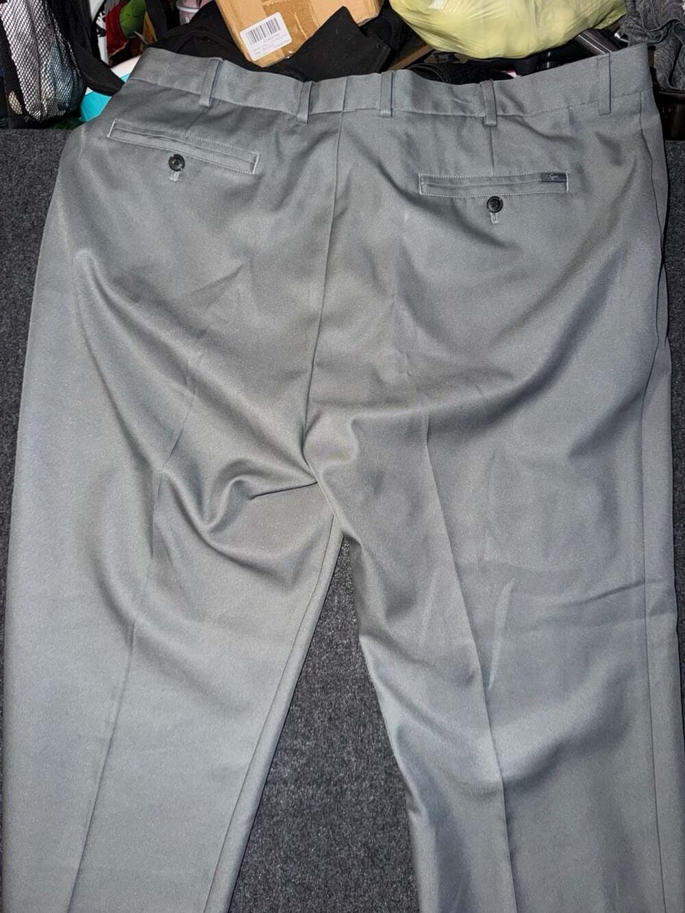 Greg Norman Men's Performance Golf Dress Pants Gray 40x30 10-0149